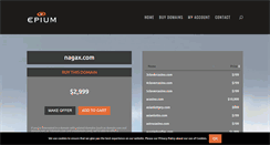 Desktop Screenshot of nagax.com