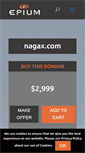 Mobile Screenshot of nagax.com